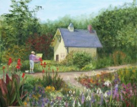 Artist in the Garden
